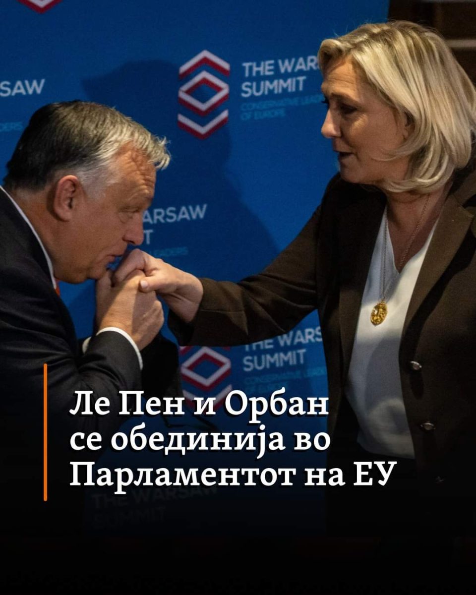 Le Pen and Orbán united in the European Parliament