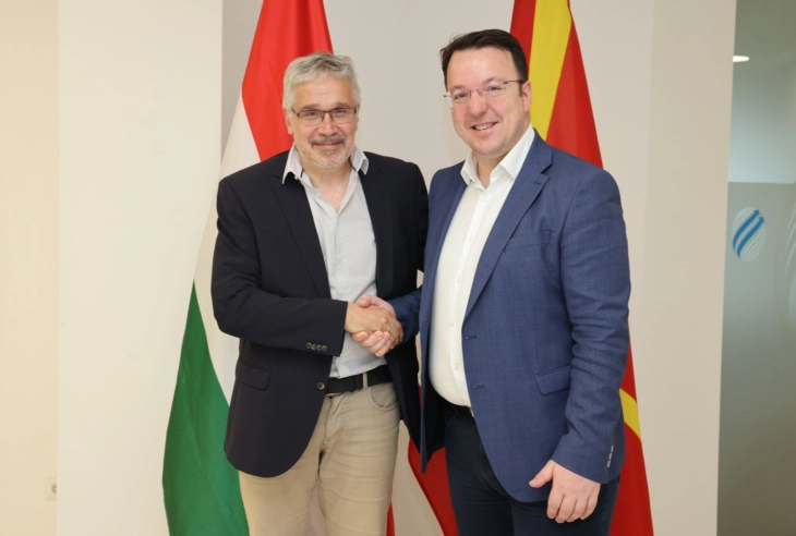 Nikoloski met with Hungarian Ambassador Klein