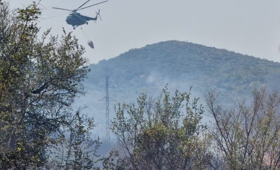 Fire Ravages Area Between Star and Nov Dojran, Buildings Burned but No Reported Victims