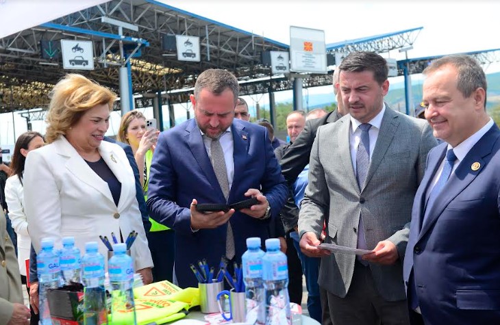 When Toshkovski and Dacic met, the GP “Tabanovce” sponsored the “Drive rested” campaign