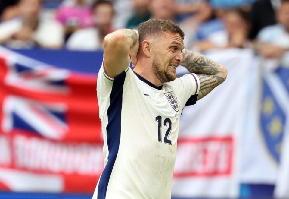 The England national team has announced the withdrawal of Kieran Trippier