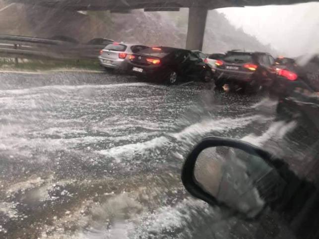 Storms in Croatia, expected to spread over the Balkans