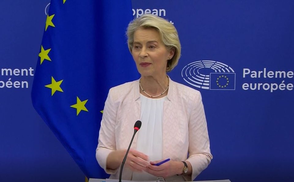 Peace can never mean surrender, Ursula von der Leyen says in fresh rebuke to Orbán