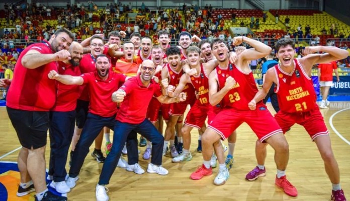 European U18 basketball championship: Macedonia beats Bulgaria in the semi-finals