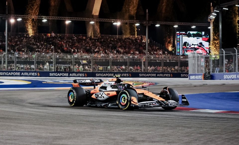 In Singapore, Lando Norris was dominant, and Verstappen finished on the podium