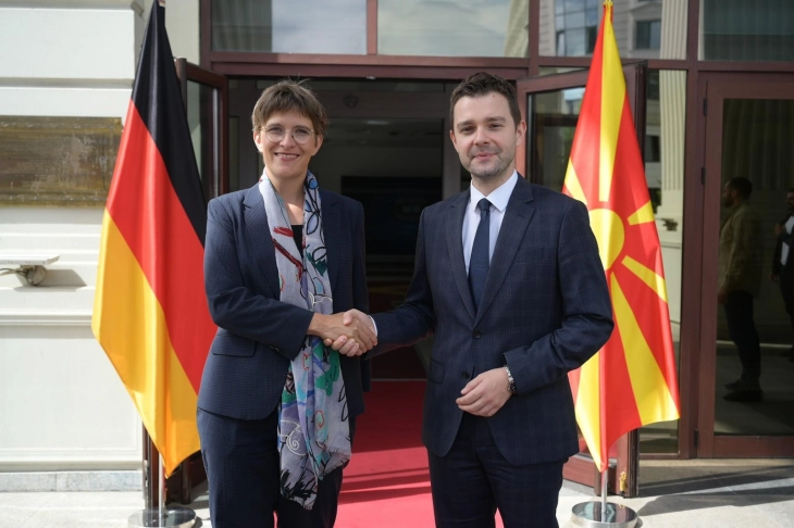 Timcho Mucunski and Anna Lührmann Discuss Strengthening Cooperation on European Integration