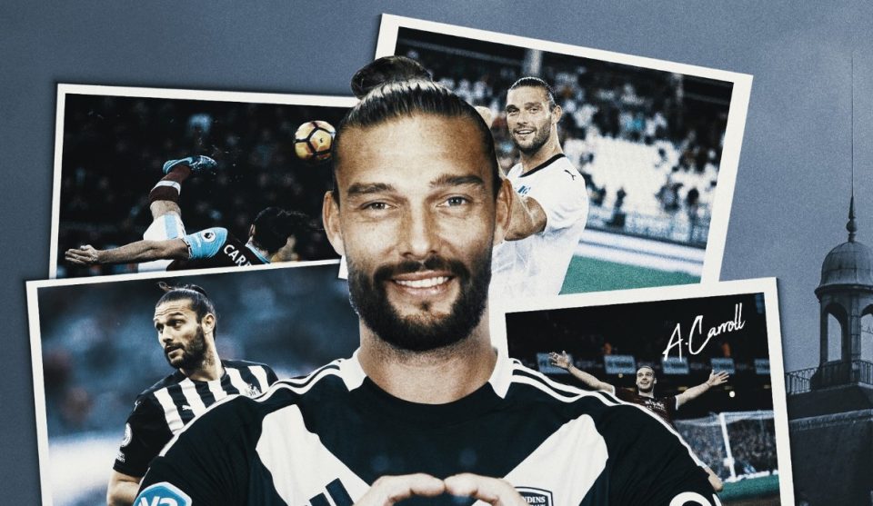 Andy Carroll Joins Bordeaux in France’s Fourth Division