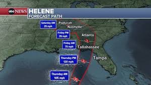 Hurricane Helene live updates: Track path as Florida braces for landfall