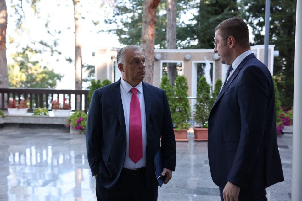 Mickoski revealed what was discussed at today’s intergovernmental session in Ohrid