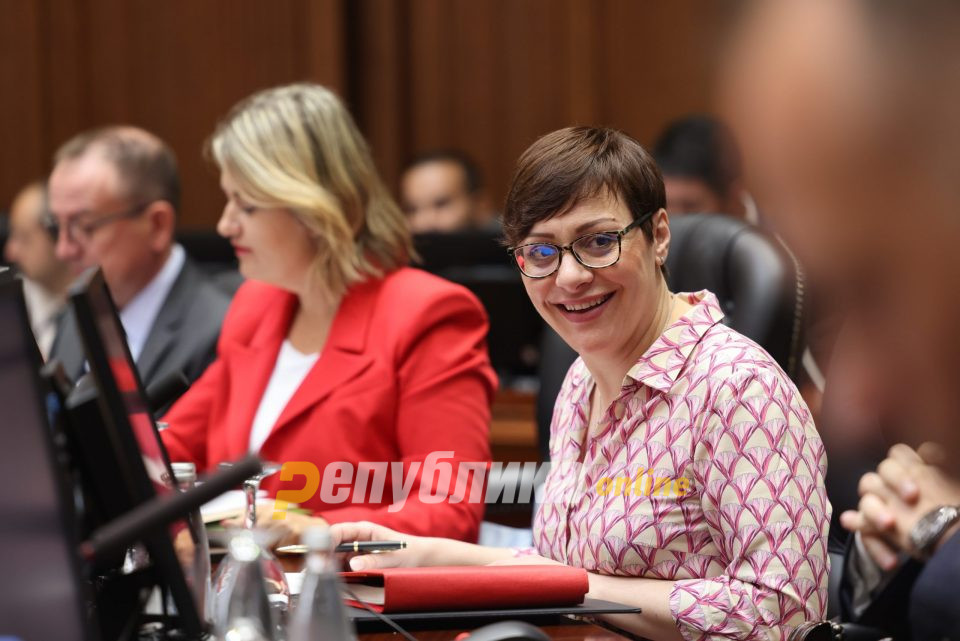 Finance Minister Dimitrieska sees 3.7 growth rates in the coming years