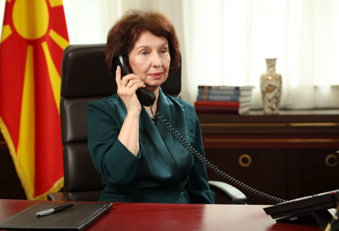 President Siljanovska pardons former Bitola Mayor Taleski, intelligence officer Efremov, several suspected mafia members