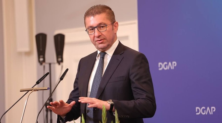 Mickoski says he was able to present his positions on the dispute with Bulgaria to the key EU leaders