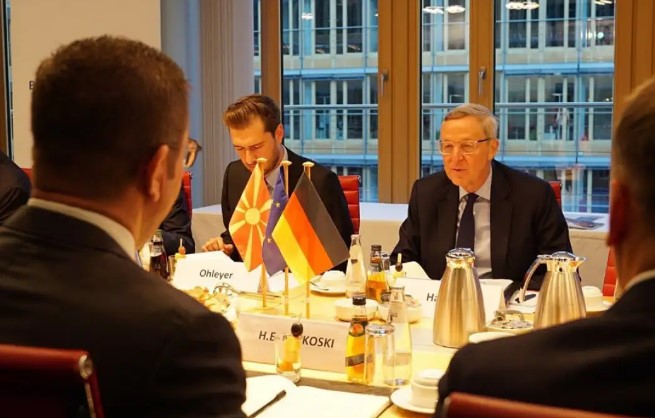 Prime Minister Mickoski presents investment potential before German companies