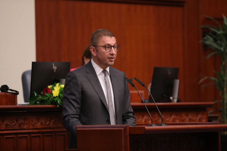 Mickoski: I will always be guided by the Macedonian national interests