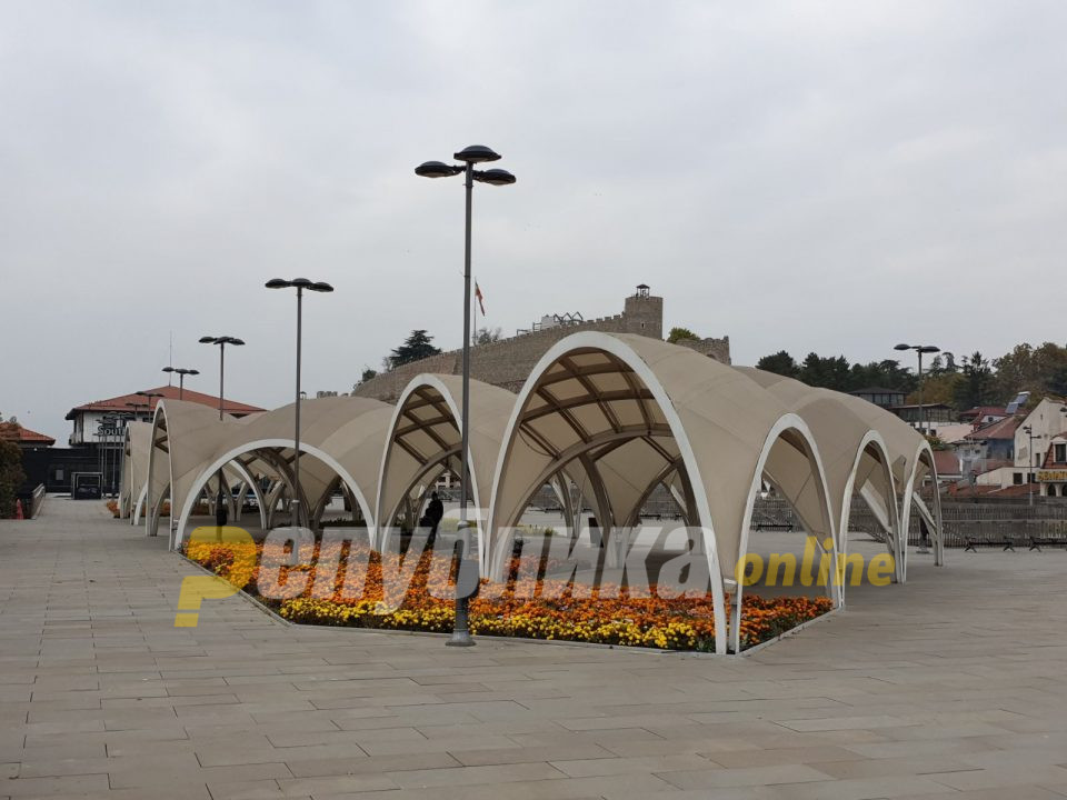 Government funding for a parking garage at the Skopje Old Bazaar