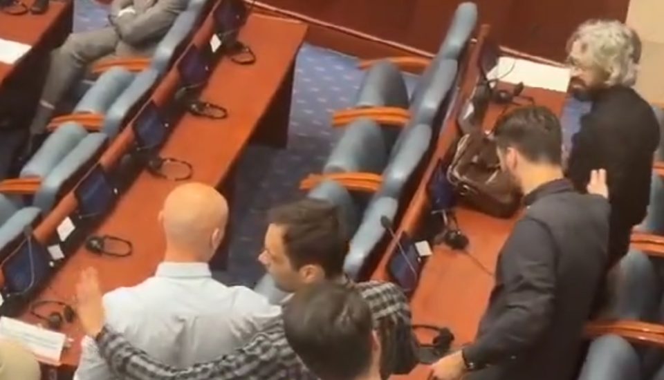 Populist MP Apasiev was trying to provoke an incident in the Parliament