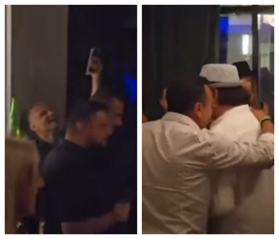 Zaev and Filipce seen partying in Dubai with Haris Dzinovic