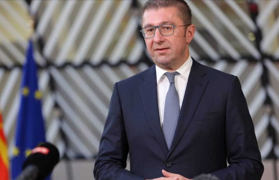 Mickoski in Brussels: We must not negotiate about our identity and our language