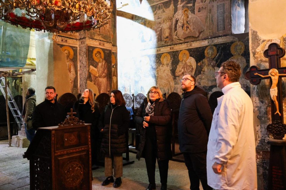 Preservation of the medieval St. George church in Staro Nagoricane