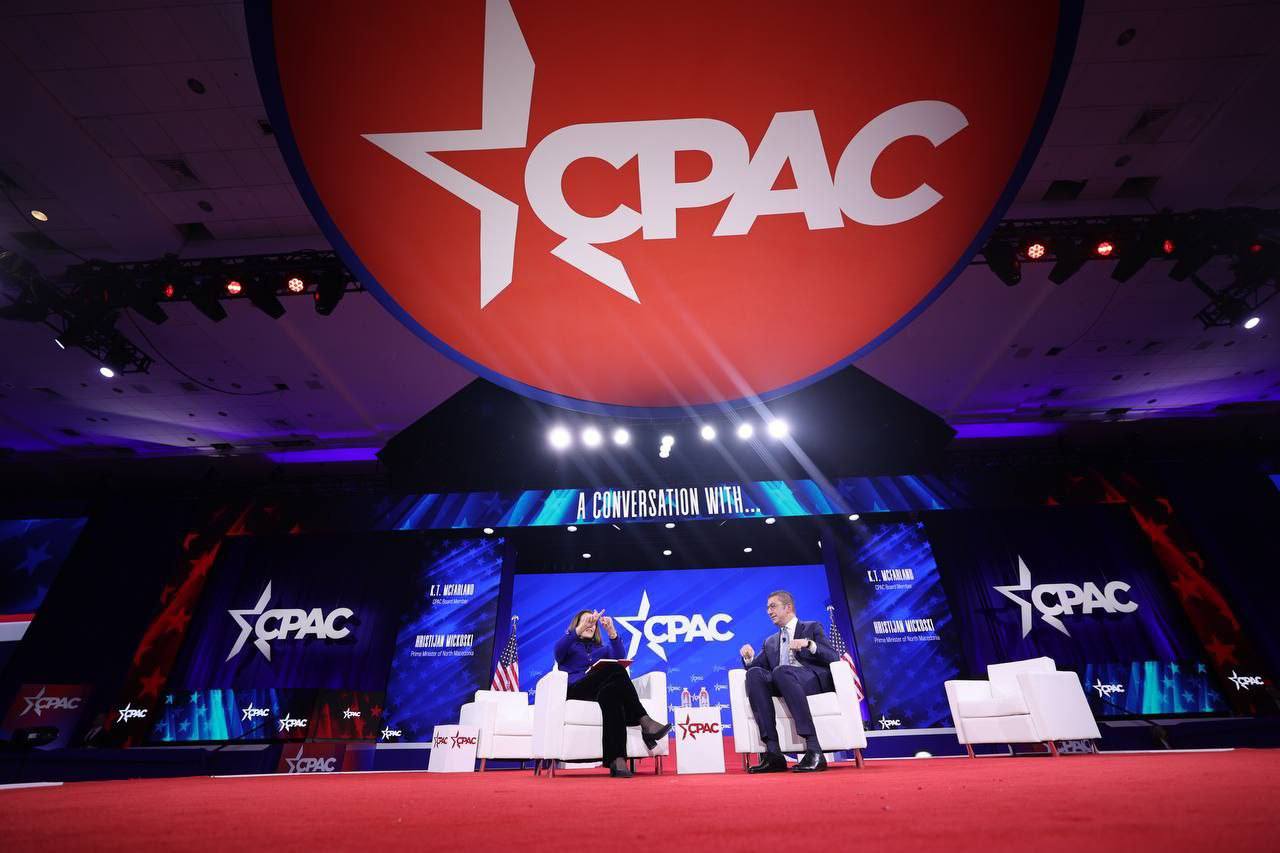 Mickoski at CPAC: we raise Macedonia’s voice with dignity
