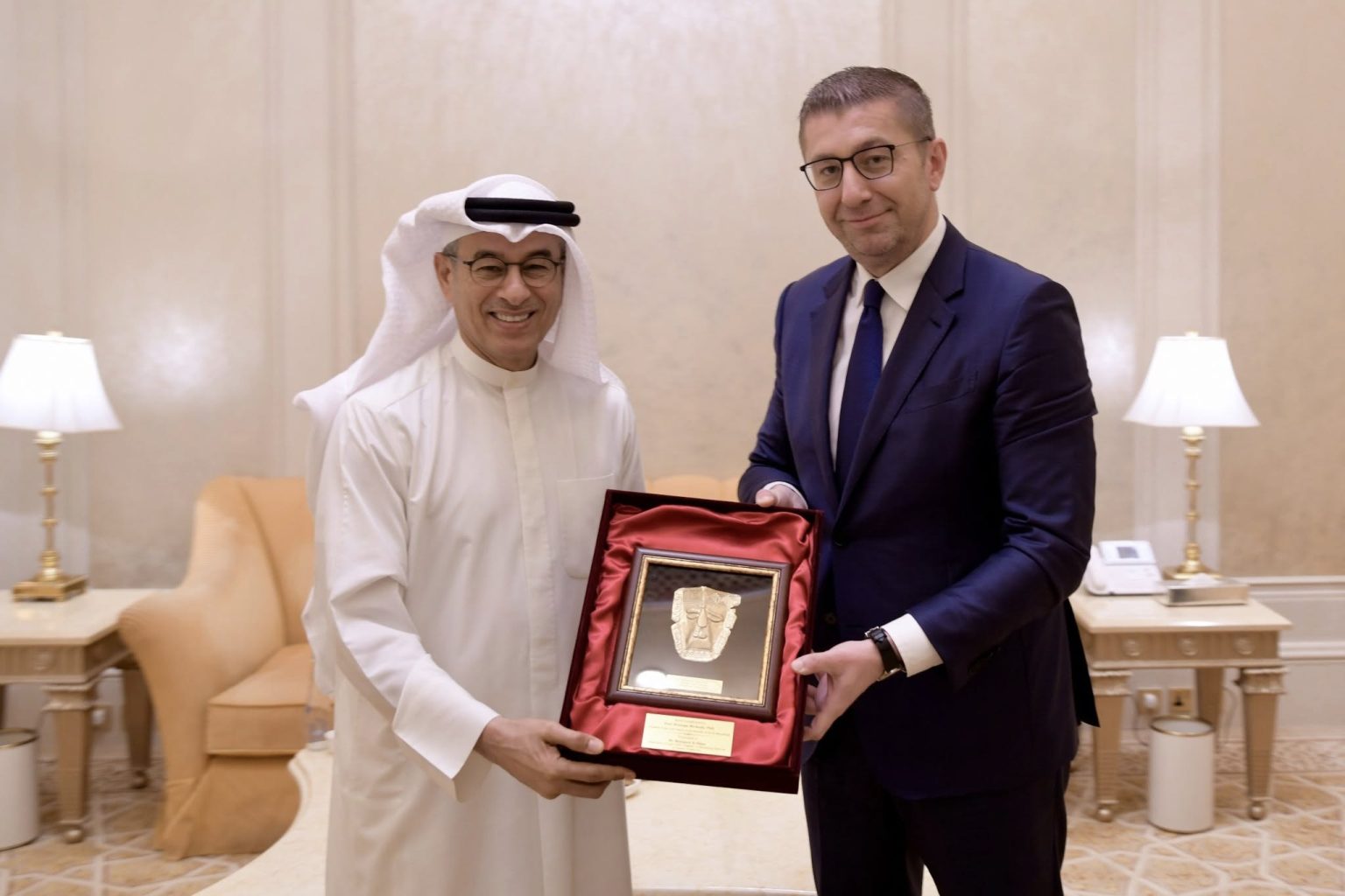Prime Minister Mickoski met with UAE business leaders