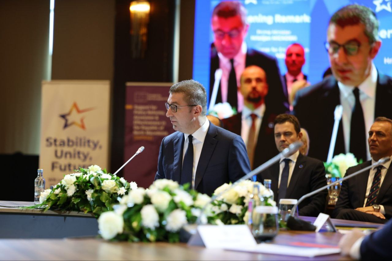 Mickoski: we do not accept blackmail that is contrary to the European values